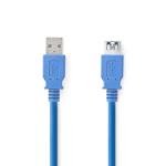 blister blå pvc runde m 00 2 nikkelplateret gbps 5 hun usb-a han usb-a 1 gen 2 3 usb usb-kabel