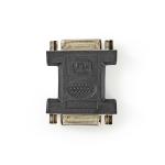 plastikpose sort pvc lige nikkel hun 5-pin 24 dvi-i hun 5-pin 24 dvi-i dvi-adapter