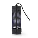 sort m 50 rækkevidde effektiv bl f6t5 type lampe w 6 myggefælde nedis