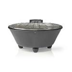 230v w 1250 cm 30 grill bbq elektrisk nedis