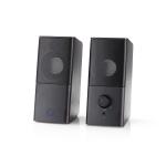 volumenkontrol belysning uden w 12 mm 5 3 1x indgang tilslutninger drevet usb 0 2 højttalerkanaler højttaler gaming nedis