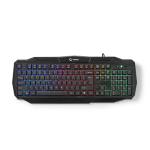 gaming m 50 1 strømkabellængde layout us international us led nøgler membrane 0 2 usb keyboard gaming wired nedis