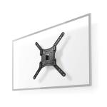 sort stl abs drejepunkt 1 mm 67 vgafstand maksimal mm 67 vgafstand minimum drejes kan vipbar kg 30 vgt maksimal 23-55 vgbeslag tv motion fuld