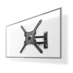 sort stl abs drejepunkter 3 mm 400 vgafstand maksimal mm 70 vgafstand minimum drejes kan vipbar kg 30 vgt maksimal 23-55 vgbeslag tv motion fuld nedis