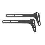 sort stl fast kg 15 et tv p fastmonteret universal mount soundbar nedis