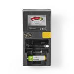 9v cell knap d c aaa aa tester batteri nedis