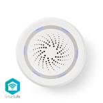 hvid ios android db 85 lyde 8 strømforsyning wi-fi sirene smartlife nedis