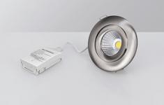 ip44 ac-chip satin 6w led md-360 downlight