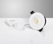 hvid - 230v led tune yar downlight malmbergs