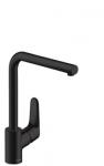 sort mat svingtud med 280 kkkenarmatur focus hansgrohe