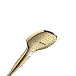guld-optik poleret brusehoved 3jet 120 e select raindance hansgrohe