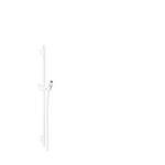 hvid mat cm 160 bruserslange med cm 65 glidestang puro s unica hansgrohe