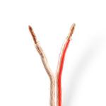 folie gennemsigtig pvc runde m 0 15 cca mm 00 4 2x kabel hjtaler
