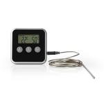 timer display digitalt c 0-250 stegetermometer nedis