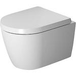 wondergliss satin mat hvid skylle-rand åben 37x48cm compact vægtoilet starck by me duravit