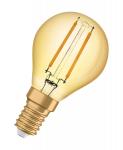 guld e14 22w 825 5w 2 krone led 1906 vintage osram