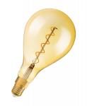 dmpbar guld e27 820 5w spiral 1906 vintage osram