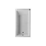 fodenden i afløb med 170x75cm monteringskasse d-code duravit