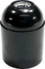 gevind 10mm med sort e27 fatning
