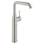 supersteel - krop glat bowle til håndvaskarmatur essence grohe