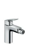 krom bundventil med bidetarmatur 100 logis hansgrohe