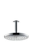 240mm vandbegrænser eco med loftmontage med 2jet hovedbruser s240 select raindance hansgrohe