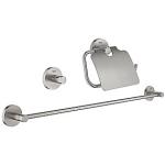 supersteel papirholder krog hndkldeholde 1 i 3 tilbehrsst essentials grohe