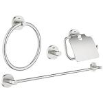 supersteel papirholder krog -ring hndkldeholder 1 i 4 tilbehrsst essentials grohe