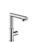 krom svingtud bundventil løft-op med håndvaskarmatur select 220 uno axor hansgrohe