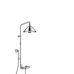 krom showerpipe front axor