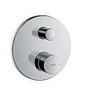 krom zero-greb med indbygning til brus kar til termostatarmatur uno axor hansgrohe