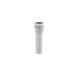 stjdmpende hvid muffe med mm 50x150 aflbsrr pp-m as wavin