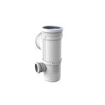 stjdmpende hvid venstre 87gr mm 50 110 grenrr br pp-m as wavin