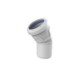 stjdmpende hvid 30 mm 50 bjning pp-m as wavin