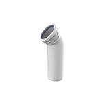 stjdmpende hvid 45 mm 110 lang bjning pp-m as wavin