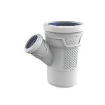 stjdmpende hvid 45 mm 50 110 grenrr pp-m as wavin