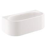 hvid vægmontering til 575x850x1800mm badekar essence grohe