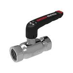 stl rustfrit muffe-muffe hndtag med dn32 4 1 1 flow full kuglehane ballofix broen