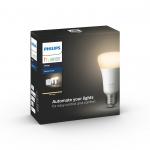 brigde og pærer led e27 9w stk 2 med startsæt white hue philips