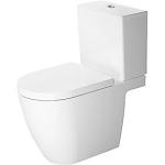 sæde cisterne uden wondergliss med uni-lås afløb vandret 370x650mm toilet starck by me duravit