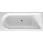 hjørne højre i indbygning t 1700x750mm badekar new darling duravit