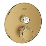 sunrise cool børstet ventil 1 med termostat forplade brus smartcontrol grohtherm grohe