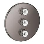 graphite hard sæt kontrol volume triple forplade smartcontrol grohtherm grohe
