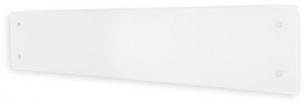 hvid 222x1368mm wifi med 230v 1000w kwt 10 l clea varmeliste glas adax