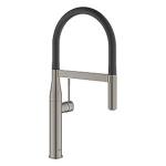 graphite hard børstet spray prof med køkkenarmatur essence grohe