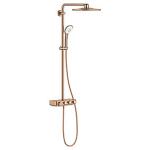 sunset warm børstet - væg til termostat duo 310 smartcontrol brusesystem euphoria grohe