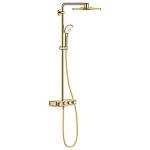 sunrise cool poleret - væg til termostat duo 310 smartcontrol brusesystem euphoria grohe