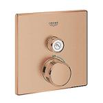 sunset warm børstet ventil en med indbygning til termostat 1sc smartcontrol grohtherm grohe