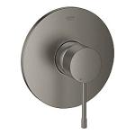 graphite hard børstet indbygning uden forplade bruser essence grohe