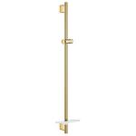 sunrise cool poleret - vægholdere med 900mm brusestang smartactive rainshower grohe